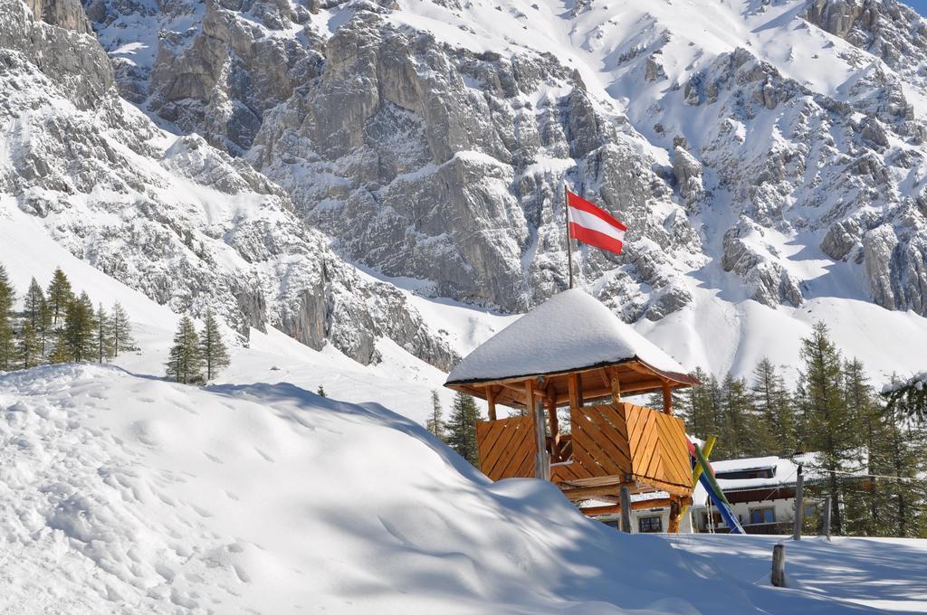 מלון רמסאו אם דכשטיין Gasthof Hunerkogel מראה חיצוני תמונה